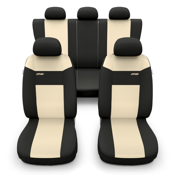 Housses de siège adaptées pour Fiat Qubo (2009-2019) - housse siege voiture universelles - couverture siege - RSL-BE