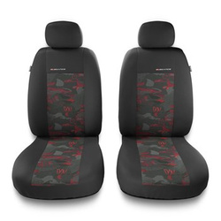 Housses de siège avant adaptées pour Audi A4 B5, B6, B7, B8, B9 (1995-2024) - housse siege voiture universelles - couverture siege conducteur - 2UNE-RD