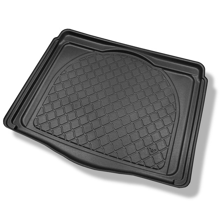 Tapis de coffre adapté pour Jeep Renegade SUV (09.2014-06.2018) - bac de coffre - protection de coffre voiture - coffre inférieur (sans plancher multi-fonctions)