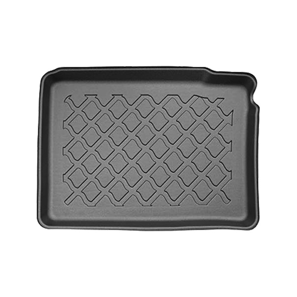 Tapis de sol en TPE adapté pour Dacia Spring Crossover (2024-....) - tapis de voiture - noir