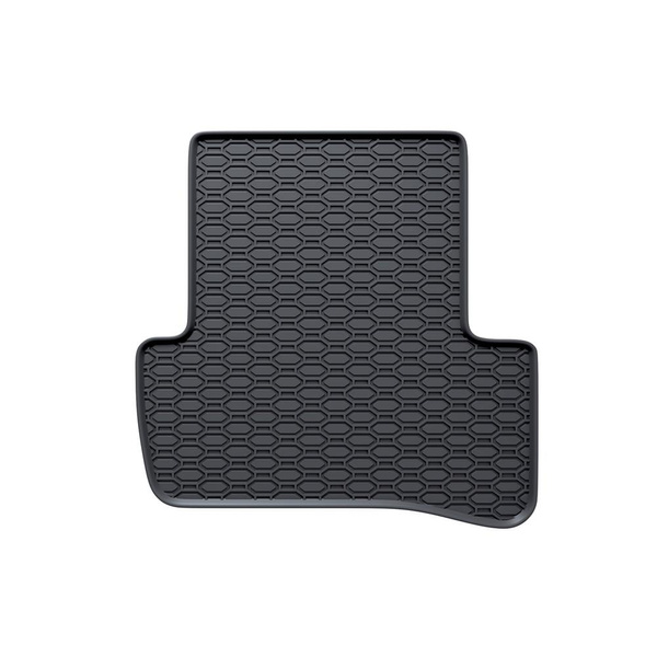 Tapis de sol en caoutchouc adapté pour Mercedes-Benz Classe C W204 Break, Berline (2006-2014) - tapis de voiture - noir - 4 pcs.