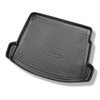 Tapis de coffre adapté pour Renault Megane III Estate (06.2009-08.2016) - bac de coffre - protection de coffre voiture - avec cavité droite et gauche; longueur du tapis: 100 cm