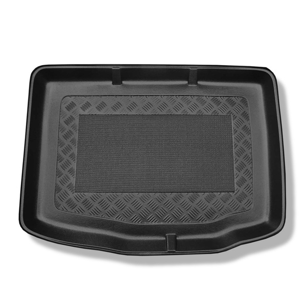 Tapis de coffre adapté pour Audi A1 8X Hayon, Sportback (09.2010-05.2018) - bac de coffre - protection de coffre voiture - coffre inférieur