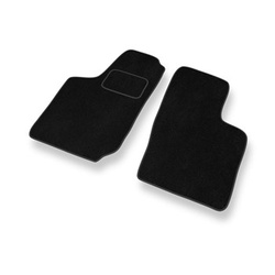 Tapis de Sol Velours adapté pour Opel Corsa B Coupé (1992-2000) - Premium tapis de voiture - noir