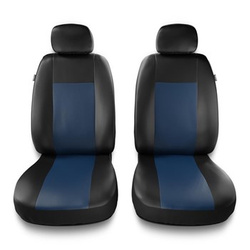 Housses de siège avant adaptées pour Audi A4 B5, B6, B7, B8, B9 (1995-2024) - housse siege voiture universelles - couverture siege conducteur - 2CM-BL