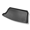 Tapis de coffre adapté pour Seat Ibiza V 6F Hayon (06.2017-....) - bac de coffre - protection de coffre voiture - coffre supérieur; modèles avec plancher amovible du coffre