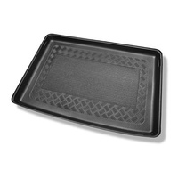 Tapis de coffre adapté pour Mini Clubman II Break (10.2015-....) - bac de coffre - protection de coffre voiture - coffre supérieur (seuil de chargement plat)