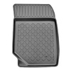 Tapis de sol en TPE adapté pour Citroen C4 III Hayon (12.2020-2024) - pas pour la version électrique - tapis de voiture - noir