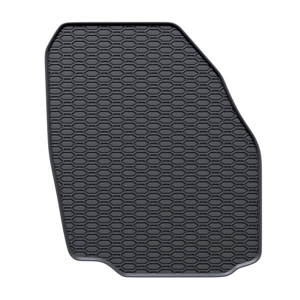 Tapis de sol en caoutchouc adapté pour Ford S-Max I Monospace (2006-2015) - tapis de voiture - noir - 3 pcs.