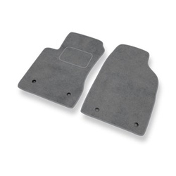 Tapis de Sol Velours adapté pour Opel Signum Hayon (2003-2008) - Premium tapis de voiture - gris