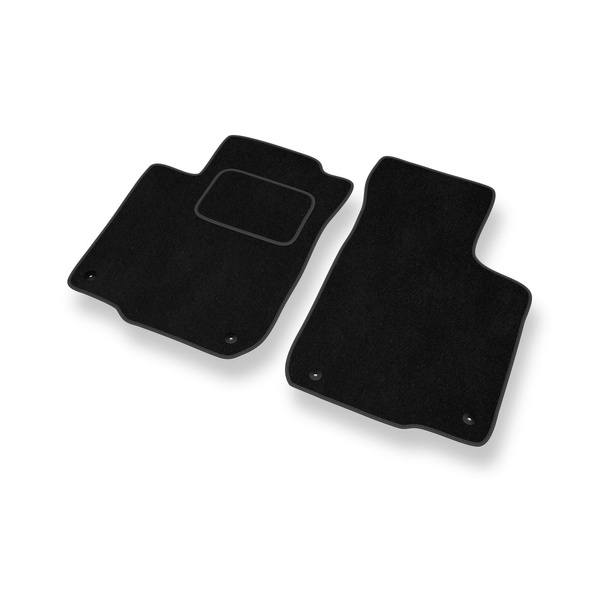 Tapis de Sol Velours adapté pour Volkswagen Bora I Berline, SW (1998-2005) - Premium tapis de voiture - noir