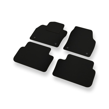 Tapis de Sol Feutres adapté pour Volkswagen Polo VI Hayon (2017-....) - tapis de