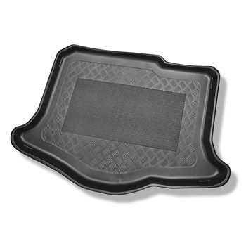 Tapis de coffre adapté pour Ssangyong Tivoli SUV (03.2015-2018) - bac de coffre - protection de coffre voiture - coffre inférieur (sans plancher multi-fonctions)