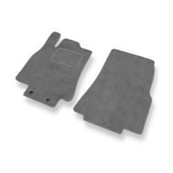Tapis de Sol Velours adapté pour Mercedes-Benz Classe A W169 Hayon (2004-2012) - Premium tapis de voiture - gris