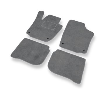 Tapis de Sol Velours adapté pour Seat Toledo IV Liftback (2012-2018) - Premium t
