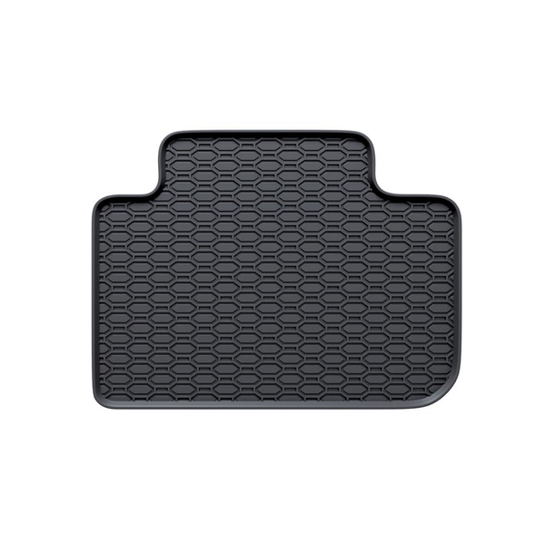 Tapis de sol en caoutchouc adapté pour BMW X3 G01 SUV (2017-2024) - tapis de voiture - noir - 4 pcs.