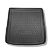Tapis de coffre adapté pour Audi A4 B9 Allroad (11.2015-2024) - bac de coffre - protection de coffre voiture - aussi pour les modèles avec des rails de fixation; aussi pour la version Quattro