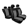 Housses de siège sur mesure adaptées pour Seat Arona Crossover (2017-....) - housse siege voiture - couverture siege - gris