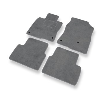 Tapis de Sol Velours adapté pour Honda Civic X Coupé, Hayon, Berline (2017-2021)