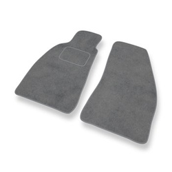 Tapis de Sol Velours adapté pour Alfa Romeo GTV Coupé (1995-2006) - Premium tapis de voiture - gris