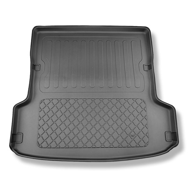 Tapis de coffre adapté pour Kia EV9 SUV (10.2023-....) - bac de coffre - protection de coffre voiture - 6/7 places; derrière 2ème rangée de sièges (3me rangée abaissée)