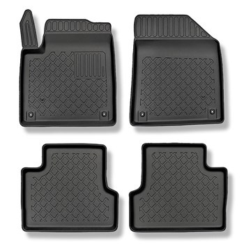 Tapis de sol en TPE adapté pour Jeep Cherokee V SUV (2015-12.2021) - tapis de vo