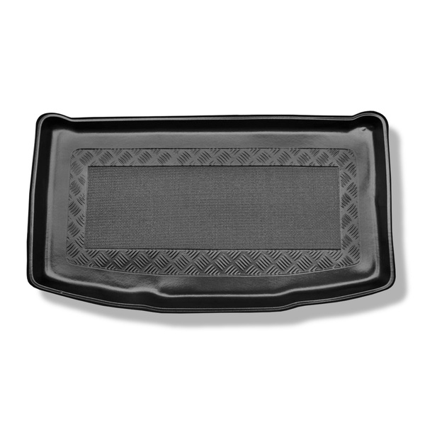 Tapis de coffre adapté pour Fiat Panda Classic Hayon (09.2003-12.2012) - bac de coffre - protection de coffre voiture - non pour Fiat Panda Cross