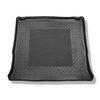 Tapis de coffre adapté pour Fiat Talento Van (2016-....) - bac de coffre - protection de coffre voiture - version pour le transport de passagers (break / tour); derriere 3e rangée de sieges; version longue (Long); sièges non coulissants, montés sur croche