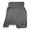 Tapis de sol en TPE adapté pour Dodge Ram V Pick-Up (2019-....) - tapis de voiture - noir