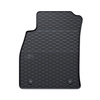 Tapis de sol en caoutchouc adapté pour Opel Insignia I Liftback, Berline, Sports Tourer (2008-2017) - tapis de voiture - noir - 4 pcs.