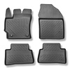 Tapis de sol en TPE adapté pour Toyota Corolla Cross SUV (11.2022-....) - tapis de voiture - noir