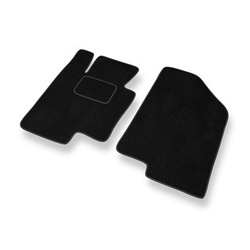 Tapis de Sol Velours adapté pour Kia Optima III Break, Berline (2011-2014) - Premium tapis de voiture - noir