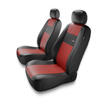 Housses de siège avant adaptées pour Seat Ateca (2016-2019) - housse siege voiture universelles - couverture siege conducteur - 2XL-RD