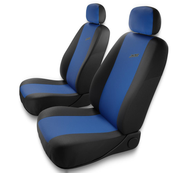 Housses de siège adaptées pour Peugeot Rifter (2018-....) - housse siege voiture universelles - couverture siege - X.R-BL