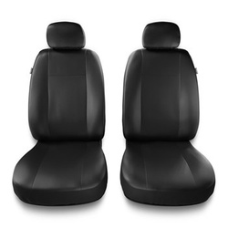 Housses de siège avant adaptées pour Alfa Romeo 166 I, II, III (1998-2007) - housse siege voiture universelles - couverture siege conducteur - 2CM-B