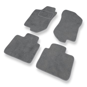 Tapis de Sol Velours adapté pour Alfa Romeo 146 I (1994-2001) - Premium tapis de voiture - gris