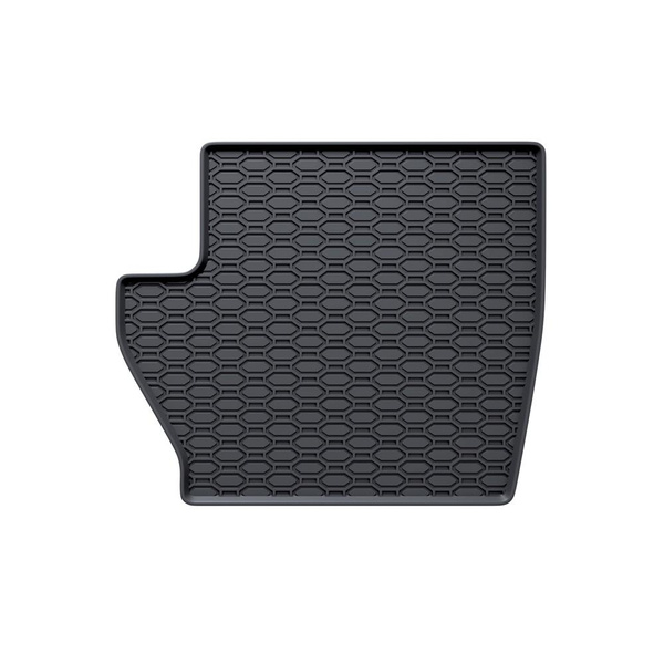 Tapis de sol en caoutchouc adapté pour Ford Fiesta VIII Hayon (2017-2023) - tapis de voiture - noir - 4 pcs.