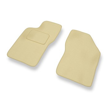 Tapis de Sol Velours adapté pour Alfa Romeo 155 (1992-1998) - Premium tapis de voiture - beige