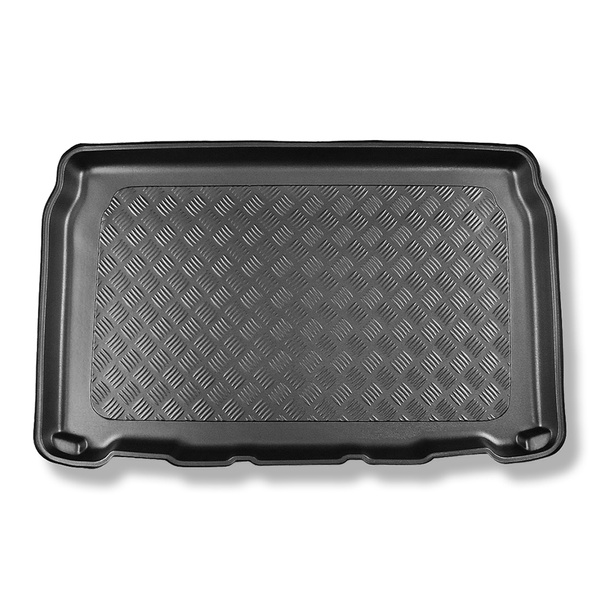 Tapis de coffre adapté pour DS 3 Crossback SUV (04.2019-....) - bac de coffre - protection de coffre voiture - sans caisson de graves