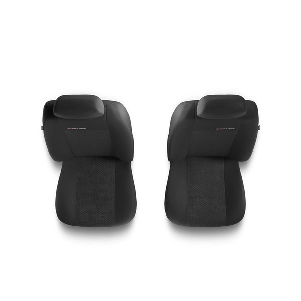 Housses de siège avant adaptées pour Citroen C4 I, II (2004-2017) - housse siege voiture universelles - couverture siege conducteur - 2UNE-3