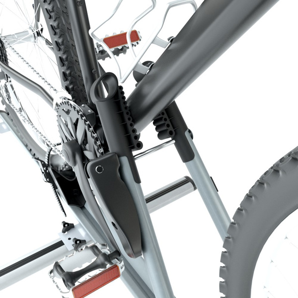 2x Porte-vélo de toit en aluminium avec clé - 2xM-17