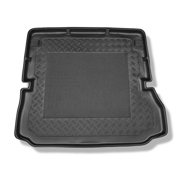 Tapis de coffre adapté pour Renault Grand Scenic III Monospace (04.2009-11.2016) - bac de coffre - protection de coffre voiture - 7 places; 3me rangée abaissée