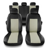 Housses de siège adaptées pour Audi A2 (1999-2005) - housse siege voiture universelles - couverture siege - CM-BE