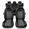 Housses de siège adaptées pour Peugeot 208 I, II (2012-....) - housse siege voiture universelles - couverture siege - SU-G