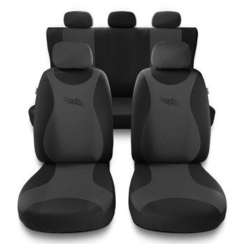 Housses de siège adaptées pour Audi A6 C4, C5, C6, C7, C8 (1994-2019) - housse siege voiture universelles - couverture siege - TR-G1