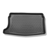 Tapis de coffre adapté pour Seat Ibiza V 6F Hayon (06.2017-....) - bac de coffre - protection de coffre voiture - coffre supérieur; modèles avec plancher amovible du coffre