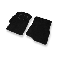 Tapis de Sol Velours adapté pour Honda Civic VI Aerodeck, Coupé, Hayon, Berline (1996-2000) 5 portes - Premium tapis de voiture - noir