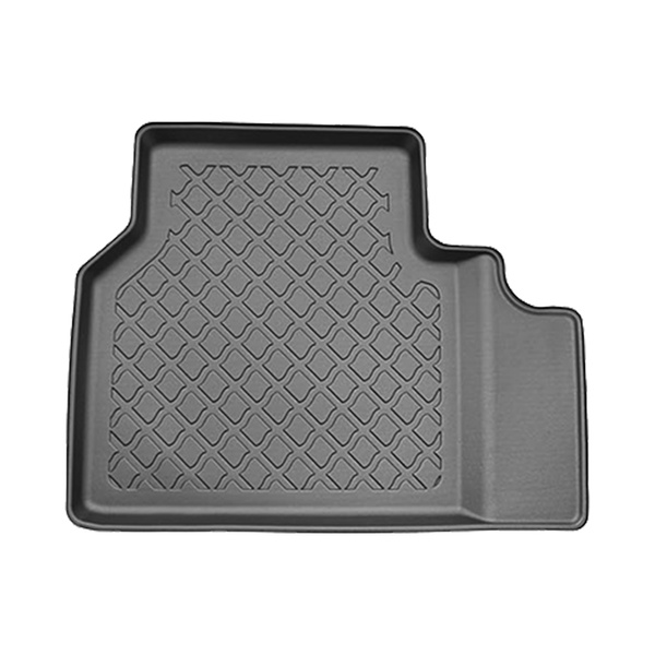 Tapis de sol en TPE adapté pour Ford Explorer VI (electric) SUV (06.2024-....) - tapis de voiture - noir