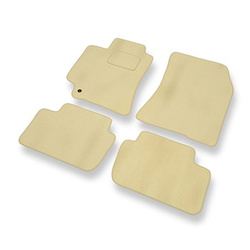 Tapis de Sol Velours adapté pour Lexus IS I XE10 Berline (1998-2005) - Premium tapis de voiture - beige