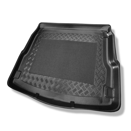 Tapis de coffre adapté pour Audi A8 D4 Berline (01.2010-09.2013) - bac de coffre - protection de coffre voiture - version standard et longue ; avec roue de secours complète; aussi pour la version Quattro